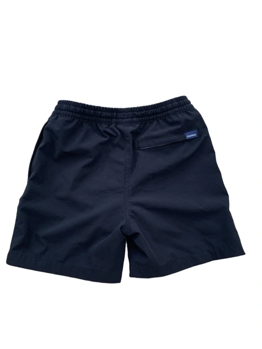 Chubbies Size Small, 8/9, Black Swim Trunks Pink Lining